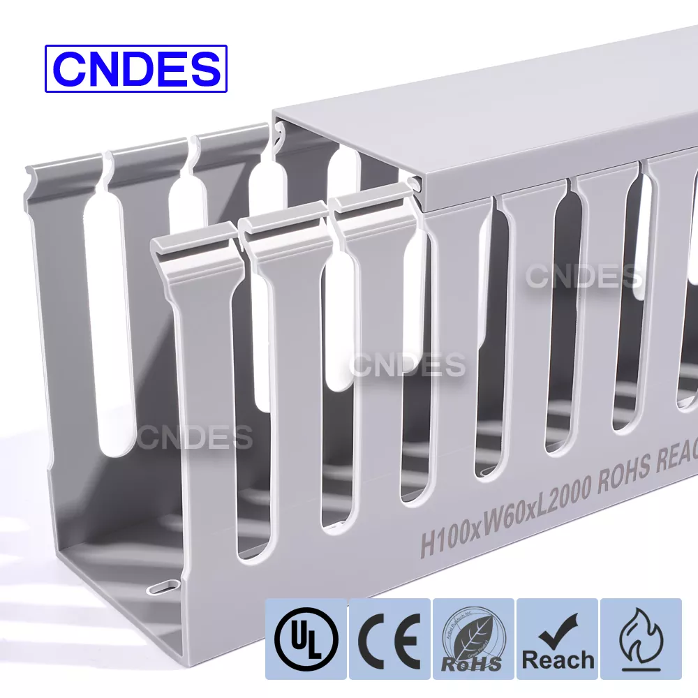 100×60 PVC-kanal for elektriske paneler