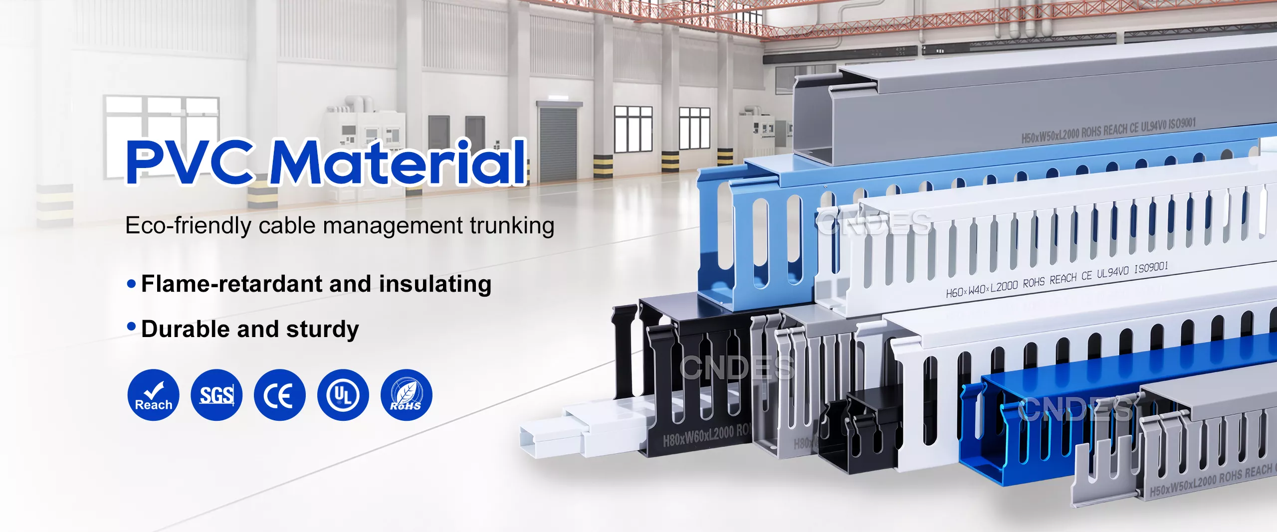 Kina PVC Cable Trunking leverandør