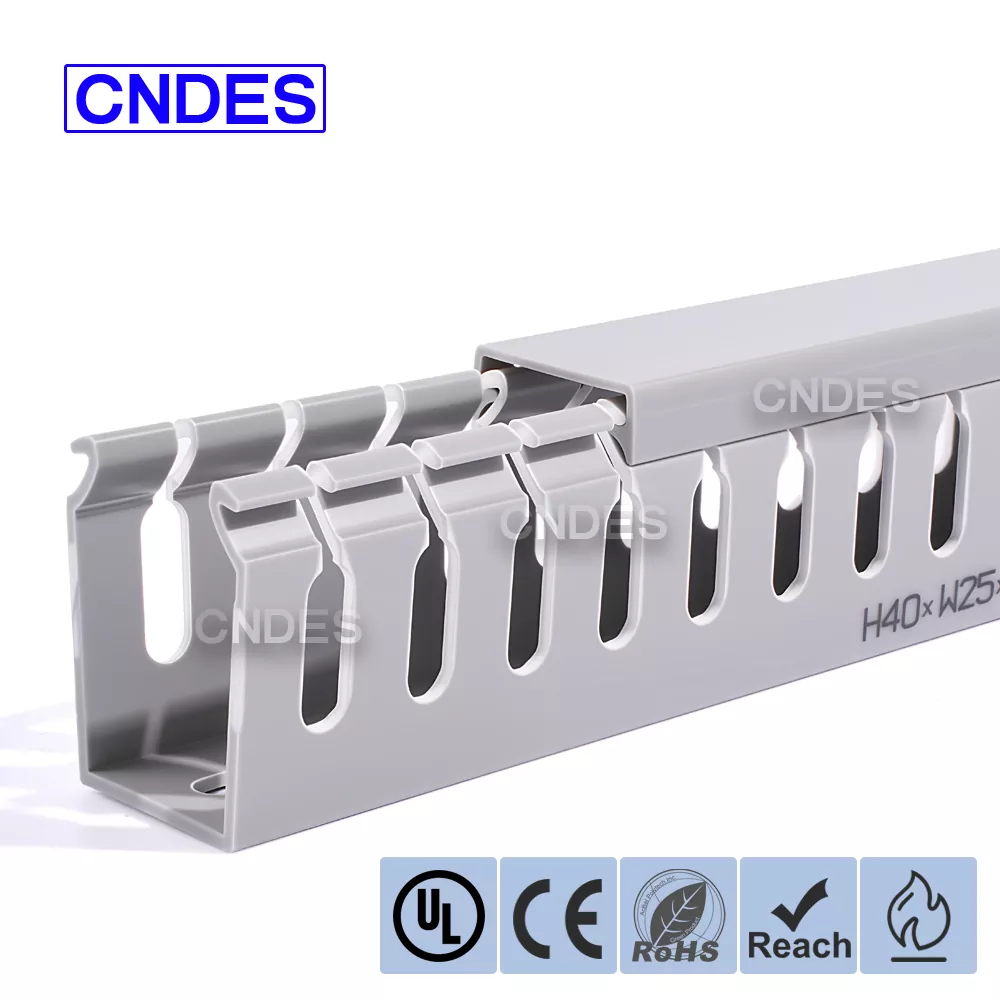 40×25 PVC-ledningsinstallasjonskanal